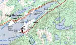 Sandy Pond Map