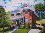 Mulcahy House. 18” x 24” Acrylic on canvas Mulcahy House. 18” x 24” Acrylic on canvas